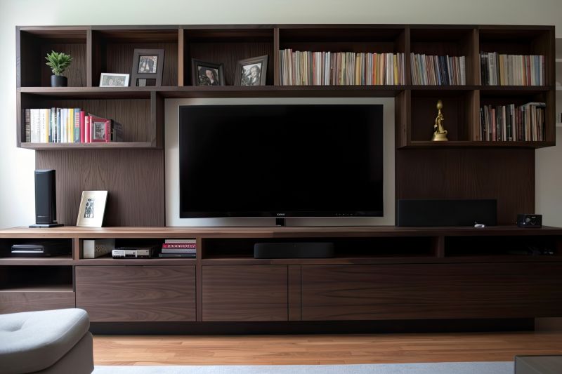 Built In Tv Cabinetry in Winston Salem, NC